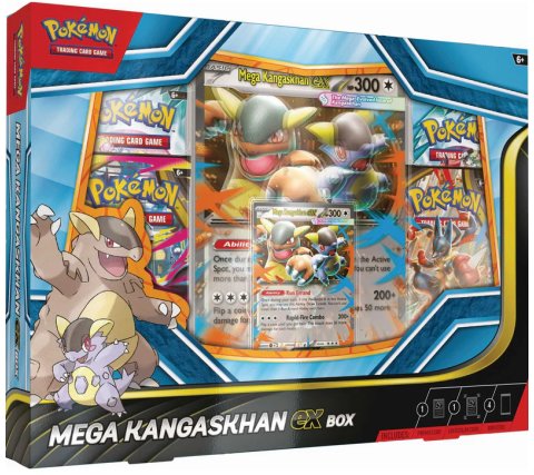 Pokemon TCG - Mega Kangaskhan EX Box