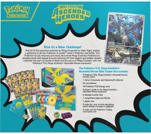 Pokemon TCG - Mega Evolution - Ascended Heroes Elite Trainer Box