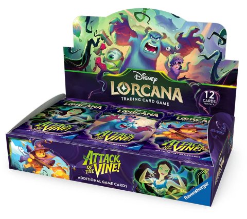 Disney - Lorcana TCG - Attack of the Vine! - Booster Box (24x Packs) - Pre-Order - 24th of July 2026
