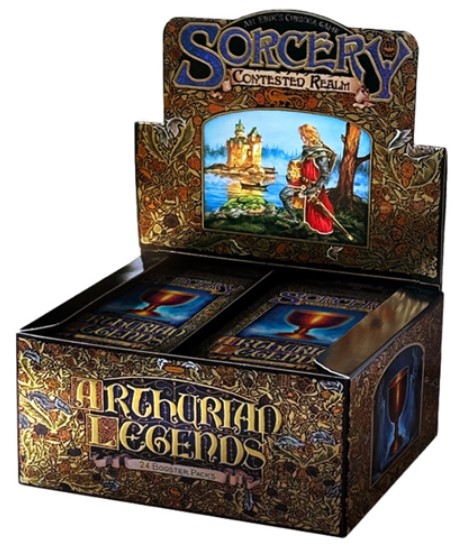 Arthurian Legends Booster Box Front view