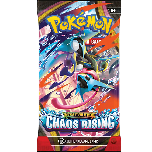 Pokemon TCG - Mega Evolution - Chaos Rising - Booster Pack (Random Art)