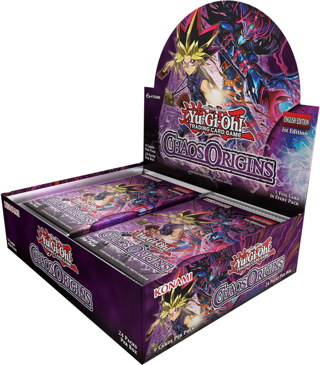 Yu-Gi-Oh! - Chaos Origins - Booster Box (24x Packs) (1st Edition) - Pr