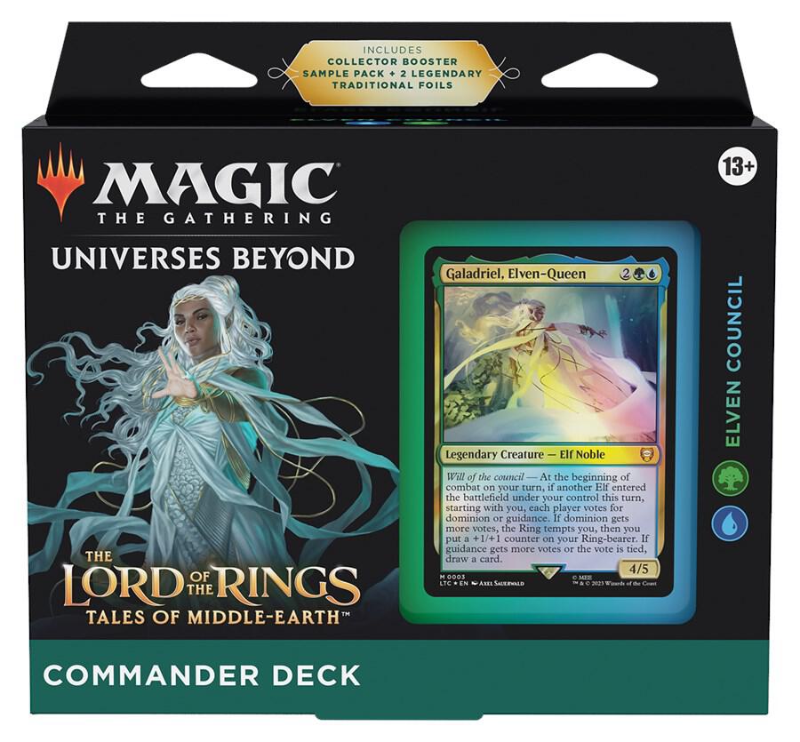 The Lord of the Rings: Tales of Middle-earth Commander Deck - Elven Council (LTR)