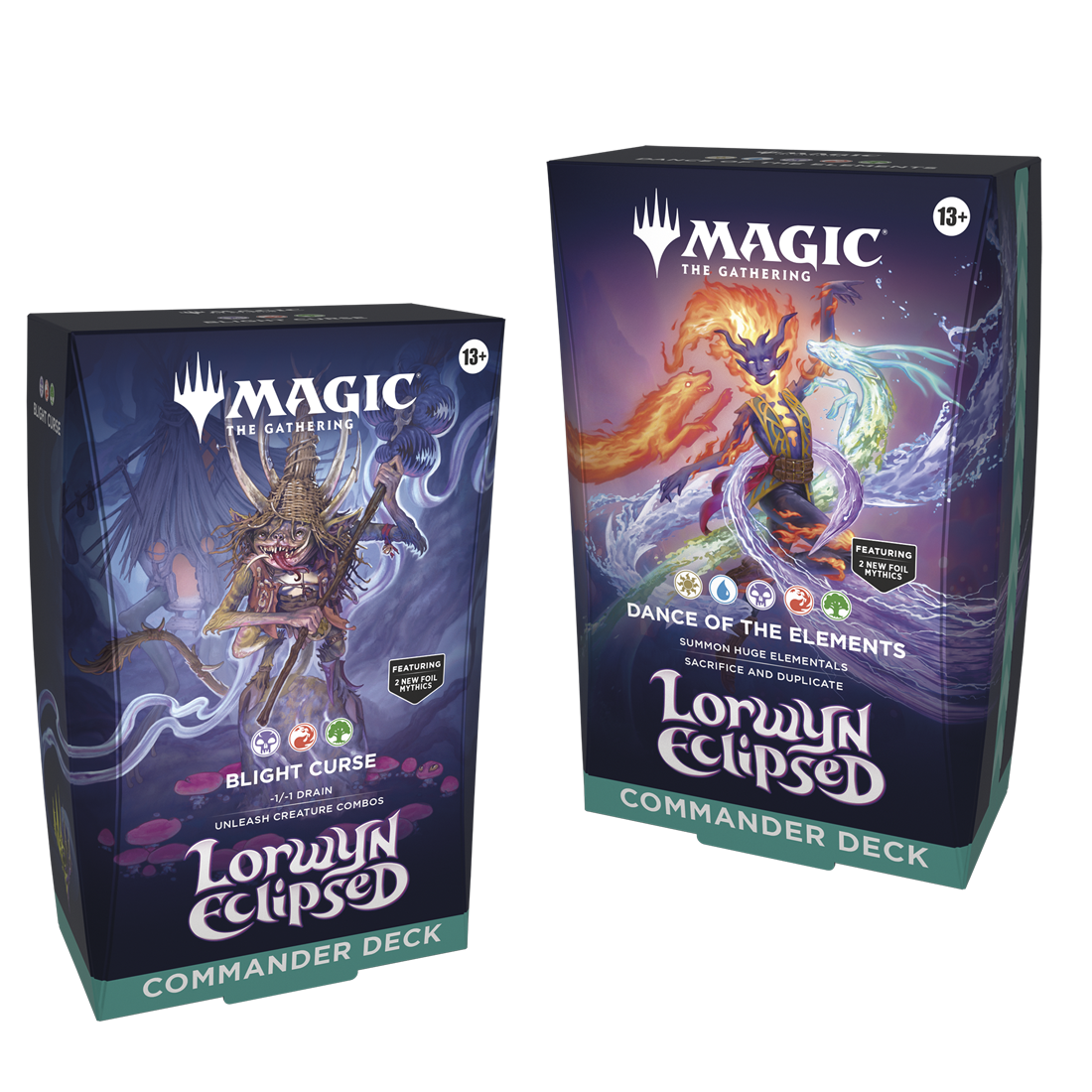 Magic: The Gathering - Lorwyn Eclipsed - Commander Deck - Bundle