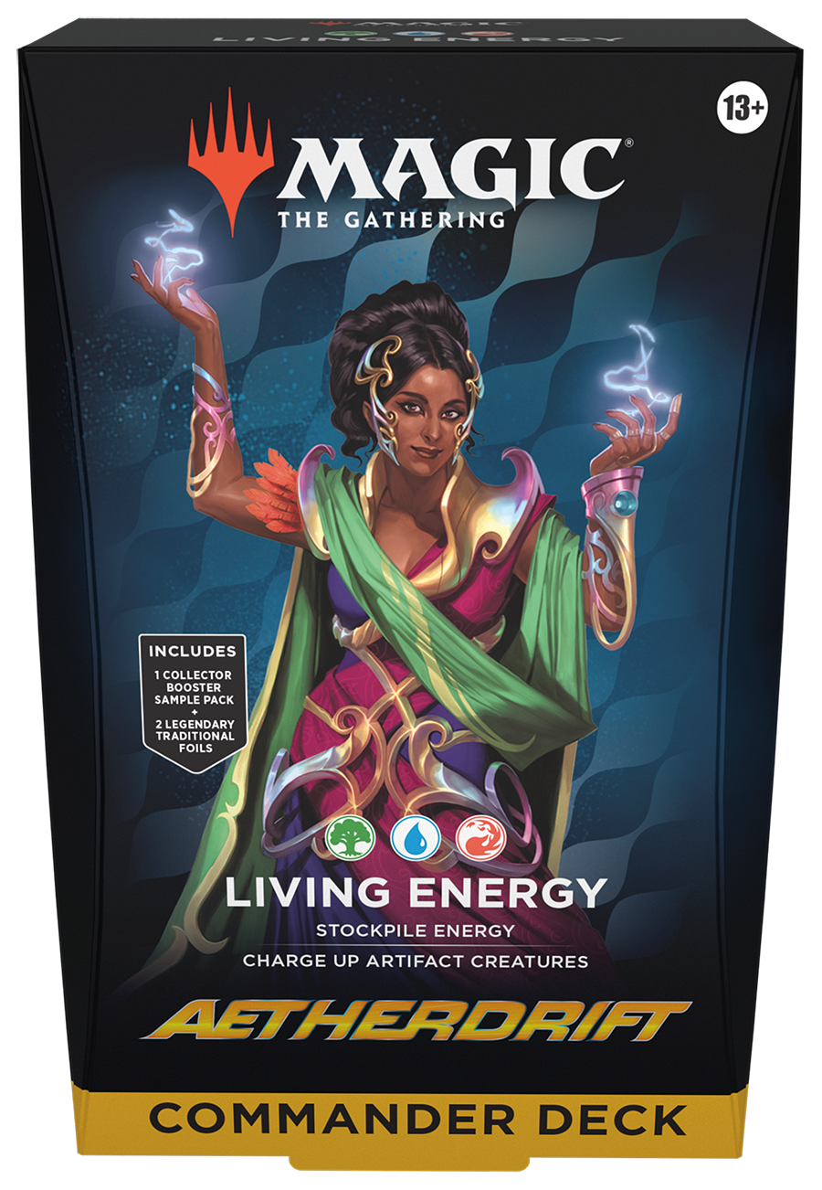 Magic: The Gathering - Aetherdrift - Commander Deck - Living Energy