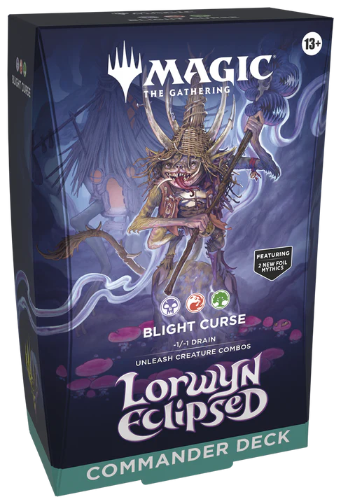 Magic: The Gathering - Lorwyn Eclipsed - Commander Deck - Blight Curse