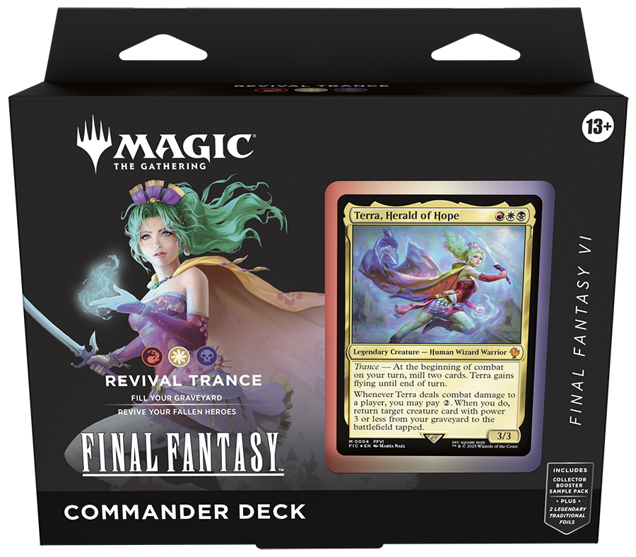 Magic: the Gathering - Final Fantasy - Commander Deck Revival Trance