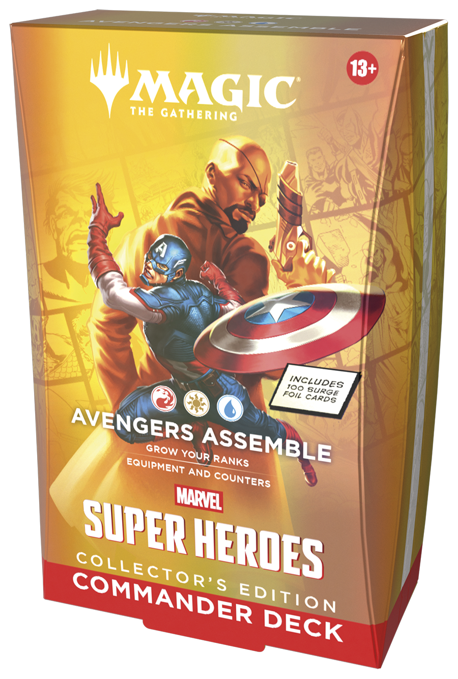Magic: The Gathering - Universes Beyond - Marvel Super Heroes - Collector Commander Deck: Avengers Assemble