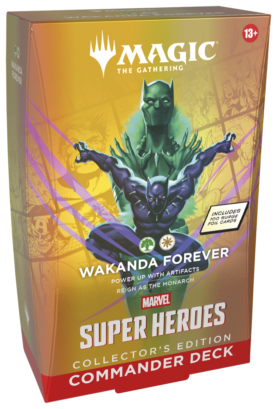 Magic: The Gathering - Universes Beyond - Marvel Super Heroes - Collector Commander Deck: Wakanda Forever