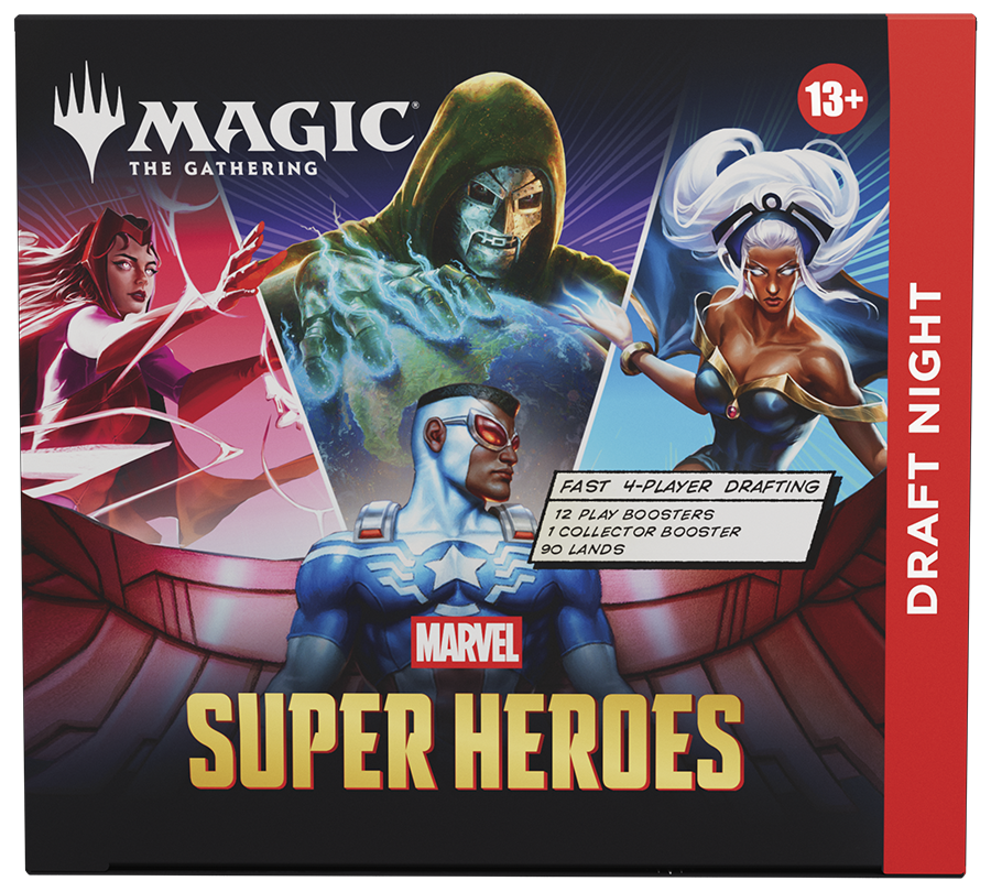 Magic: The Gathering - Universes Beyond - Marvel Super Heroes - Draft Night Box