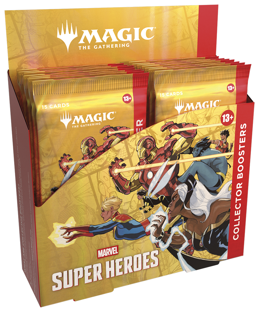 Magic: The Gathering - Universes Beyond - Marvel Super Heroes - Collector Booster Box (12x Packs)