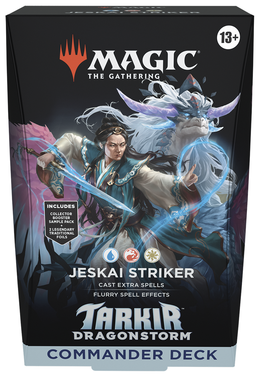 Magic: the Gathering - Tarkir: Dragonstorm Commander Deck: Jeskai Striker Variant 2