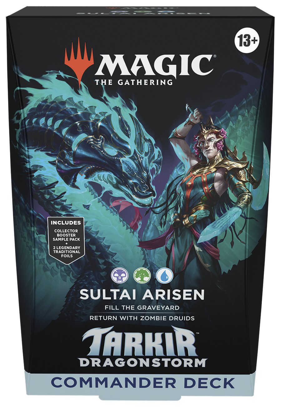 Magic: the Gathering - Tarkir: Dragonstorm Commander Deck: Sultai Arisen Variant 2