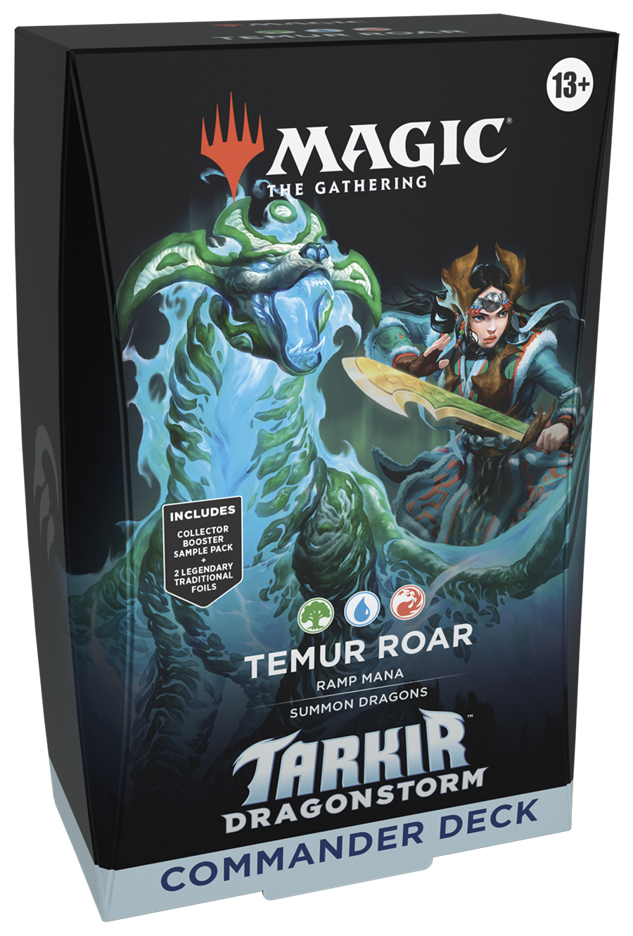 Magic: the Gathering - Tarkir: Dragonstorm Commander Deck: Temur Roar Variant 1
