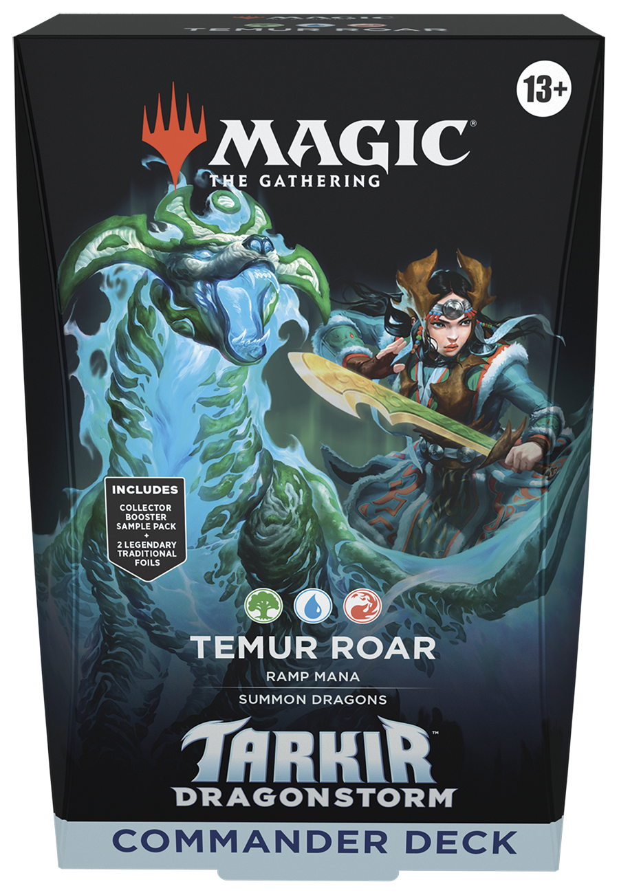 Magic: the Gathering - Tarkir: Dragonstorm Commander Deck: Temur Roar Variant 2