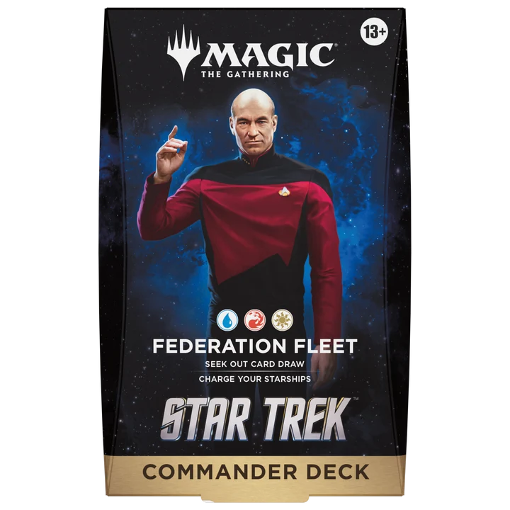 Magic: The Gathering - Star Trek - Commander Deck - Federation Fleet - Pre-Order Release Date: 13th of November 2026