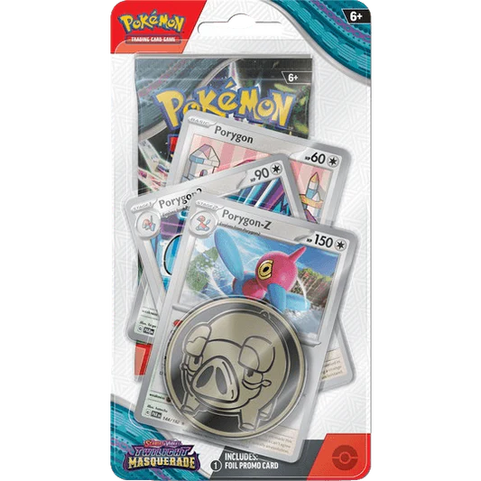 Pokemon TCG - Scarlet & Violet - Twilight Masquerade - Premium Checklane Blister - Porygon-Z Packaging