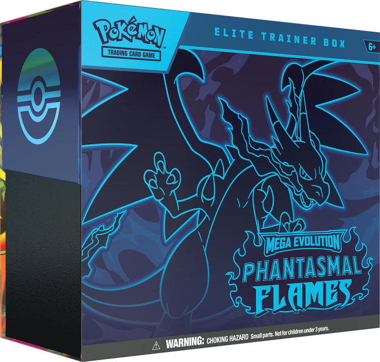 Pokemon TCG - Mega Evolutions - Phantasmal Flames - Elite Trainer Box