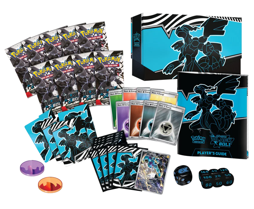Pokemon TCG - Scarlet & Violet - Black Bolt - Elite Trainer Box