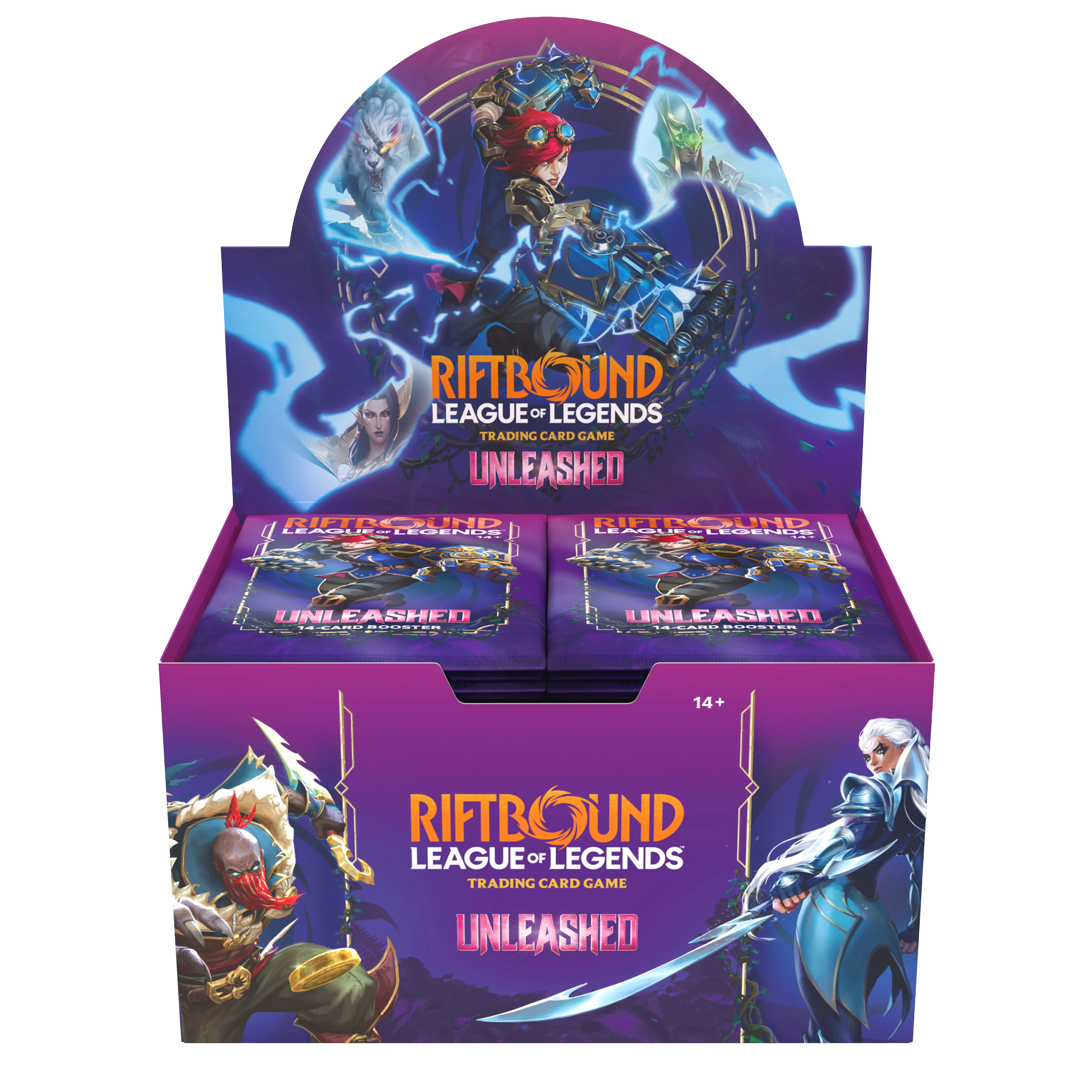 Riftbound: League of Legends TCG - Unleashed - Booster Box (24 Packs)