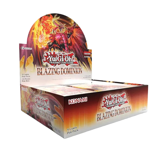 Yu-Gi-Oh! TCG - Blazing Dominion - Booster Box (24 Packs) (1st Edition)