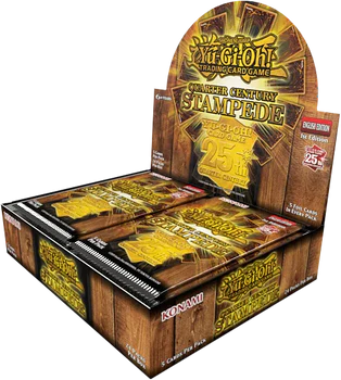 Yu-Gi-Oh! TCG - Quarter Century Stampede - Booster Box (24 Packs) Booster Display Box