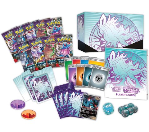 Pokemon TCG - Scarlet & Violet - Temporal Forces - Elite Trainer Box - Walking Wake Box content