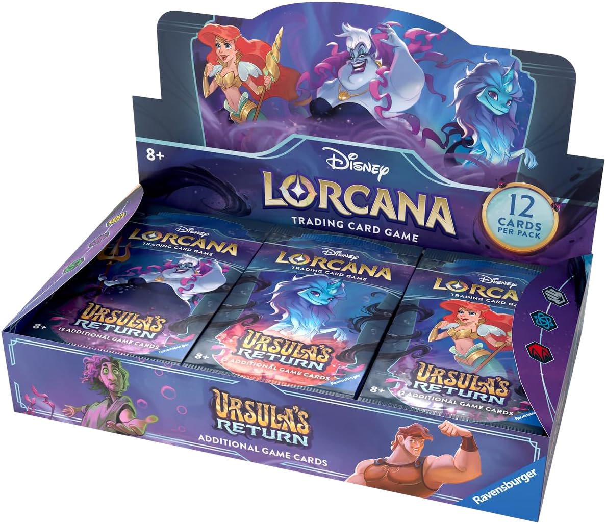 Disney - Lorcana TCG - Ursula’s Return - Booster Box (24 Packs)