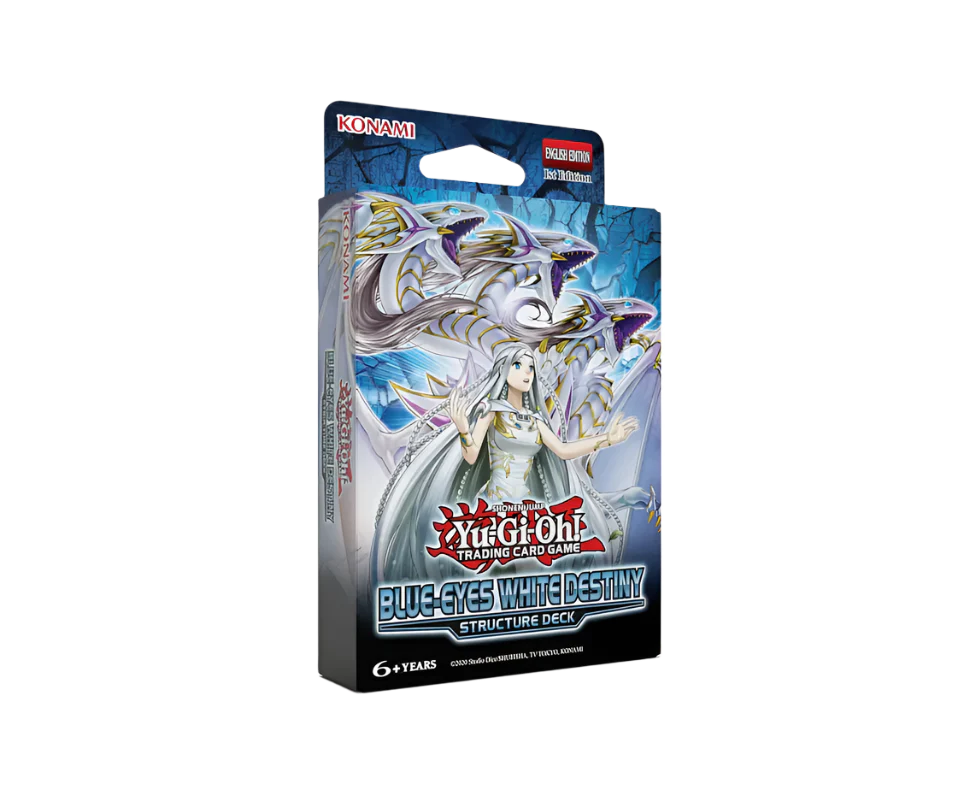 Yu-Gi-Oh! - Blue-Eyes White Destiny - Structure Deck, side view right