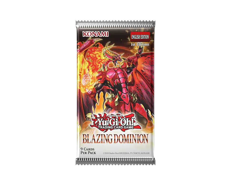 Yu-Gi-Oh! TCG - Blazing Dominion - Booster Box (24 Packs) (1st Edition)