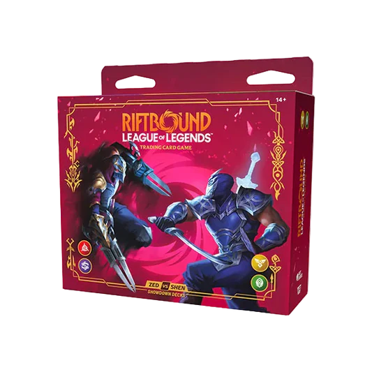 Riftbound: League of Legends TCG - Vendetta - Showdown Decks - Zed vs Shen - Pre-Order - 31st of July 2026