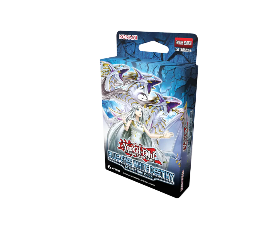 Yu-Gi-Oh! - Blue-Eyes White Destiny - Structure Deck, side view