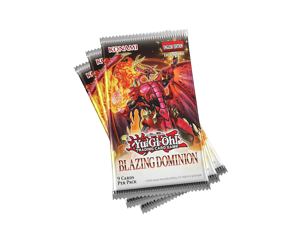 Yu-Gi-Oh! TCG - Blazing Dominion - Booster Box (24 Packs) (1st Edition)