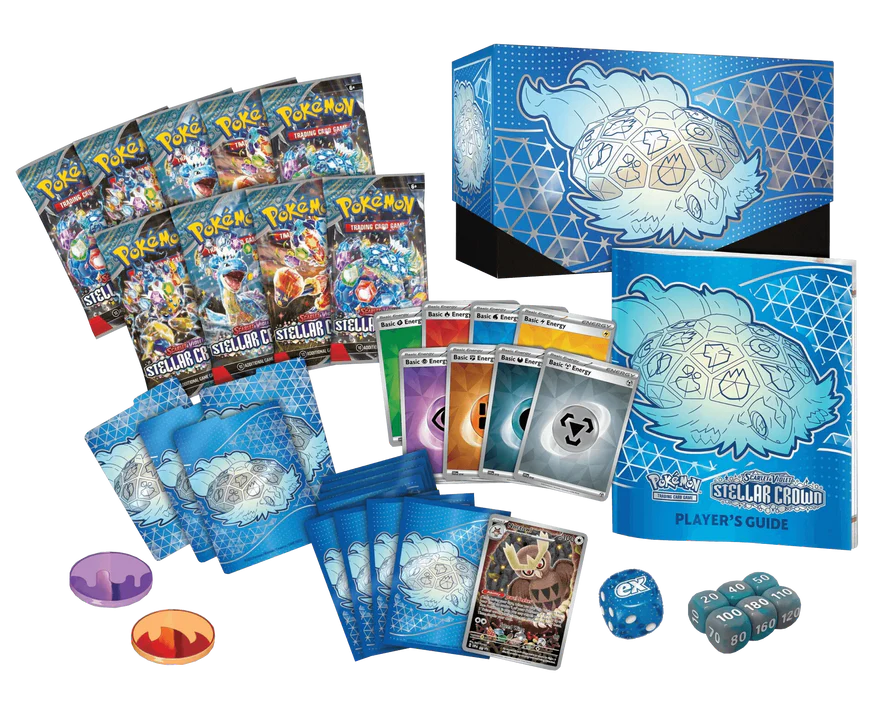 Pokemon TCG - Scarlet & Violet - Stellar Crown - Elite Trainer Box