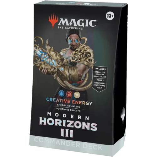 Magic: The Gathering - Modern Horizons 3 Commander Deck - Creative Energy Deck Box