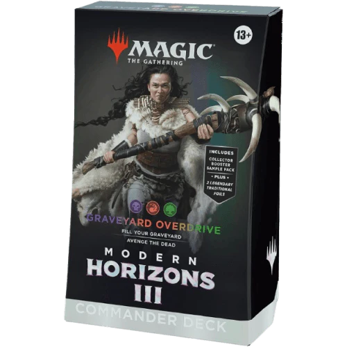 Magic: The Gathering - Modern Horizons 3 Commander Deck - Bundle Graveyard Overdrive Deck Box