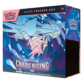 Pokemon TCG - Mega Evolution - Chaos Rising - Elite Trainer Box