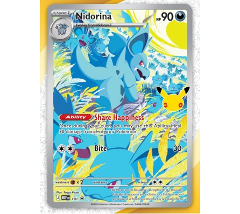 Pokémon TCG 30th Celebration Elite Trainer Box included promotional card