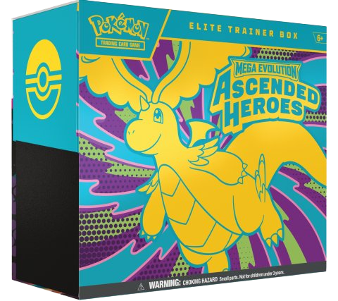 Pokemon TCG - Mega Evolution - Ascended Heroes Elite Trainer Box