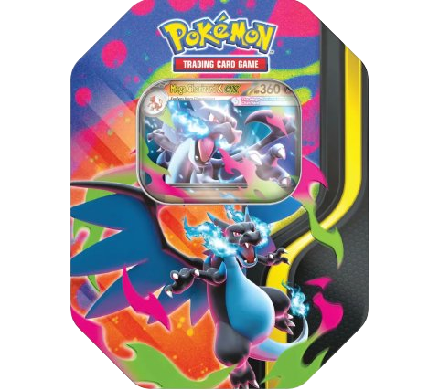 Pokemon TCG - Mega Evolution - Ascended Heroes EX Tin: Mega Charizard X