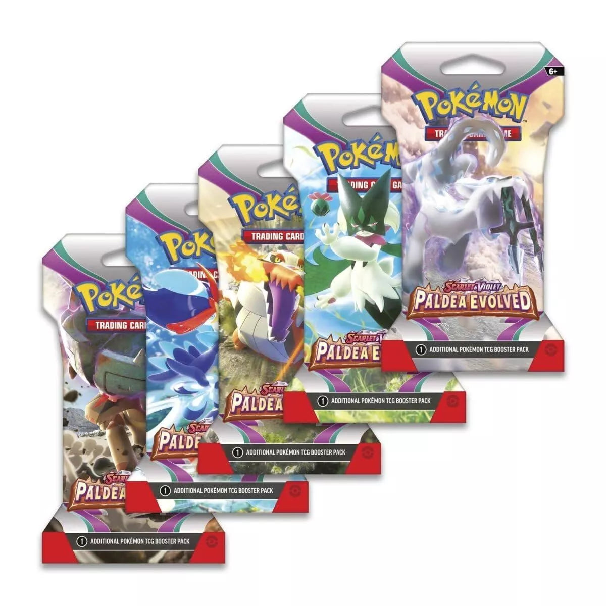 Paldea Evolved Sleeved Booster Pack all variants