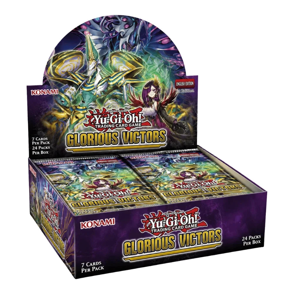 Yu-Gi-Oh! - Glorious Victors - Booster Box (24x Packs) (1st Edition) - Pre-Order - Release Date: 3rd of December 2026