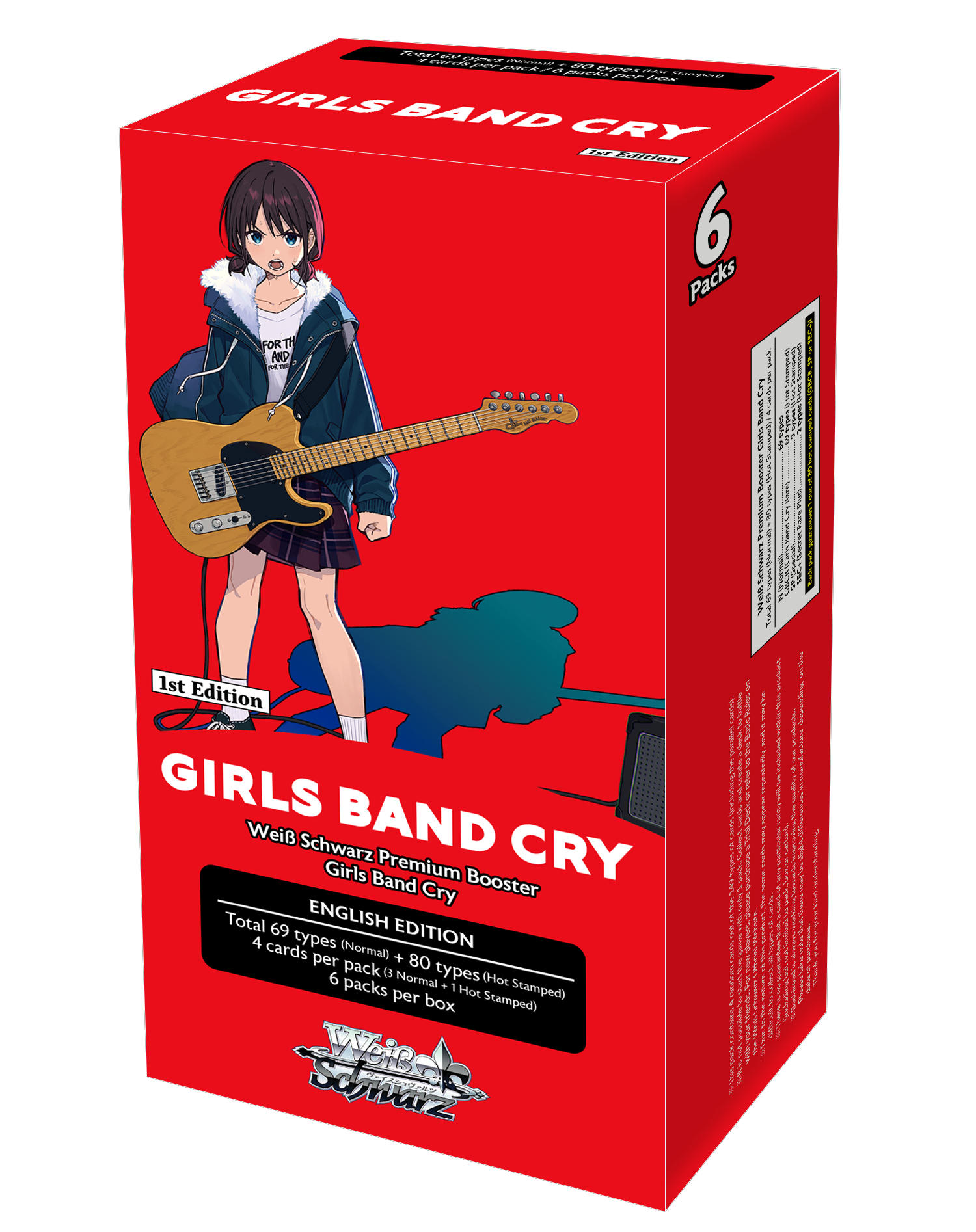 Weiss Schwarz - Girls Band Cry Premium Booster (6 Pack)