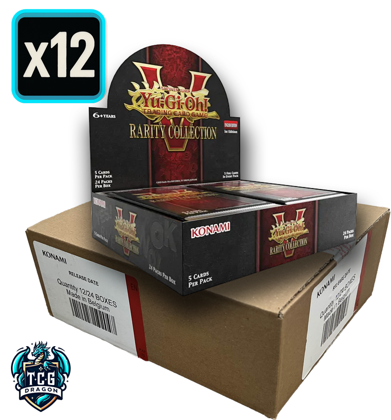 Yu-Gi-Oh! TCG - Rarity Collection 5 - Booster Box (12x Booster Boxes) (1st Edition)