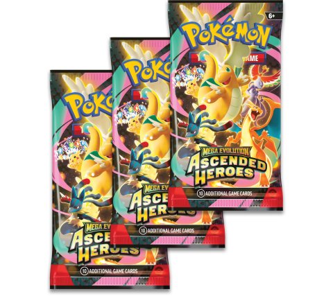 Pokemon TCG - Mega Evolution - Ascended Heroes Tech Sticker Blister: Gastly