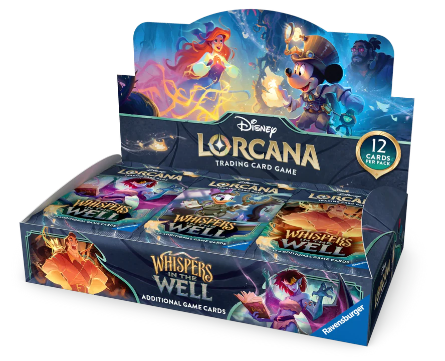 Disney - Lorcana TCG - Whispers in the Well - Booster Box (24 Packs)
