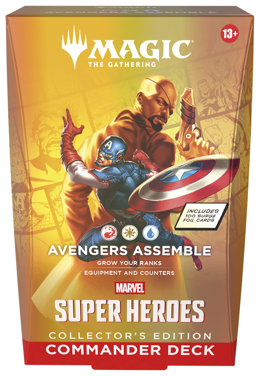 Magic: The Gathering - Universes Beyond - Marvel Super Heroes - Collector Commander Deck: Avengers Assemble