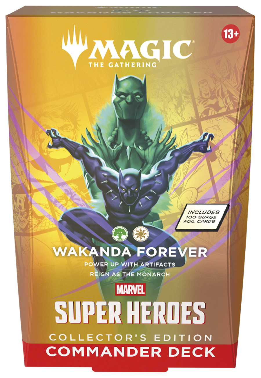 Magic: The Gathering - Universes Beyond - Marvel Super Heroes - Collector Commander Deck: Wakanda Forever