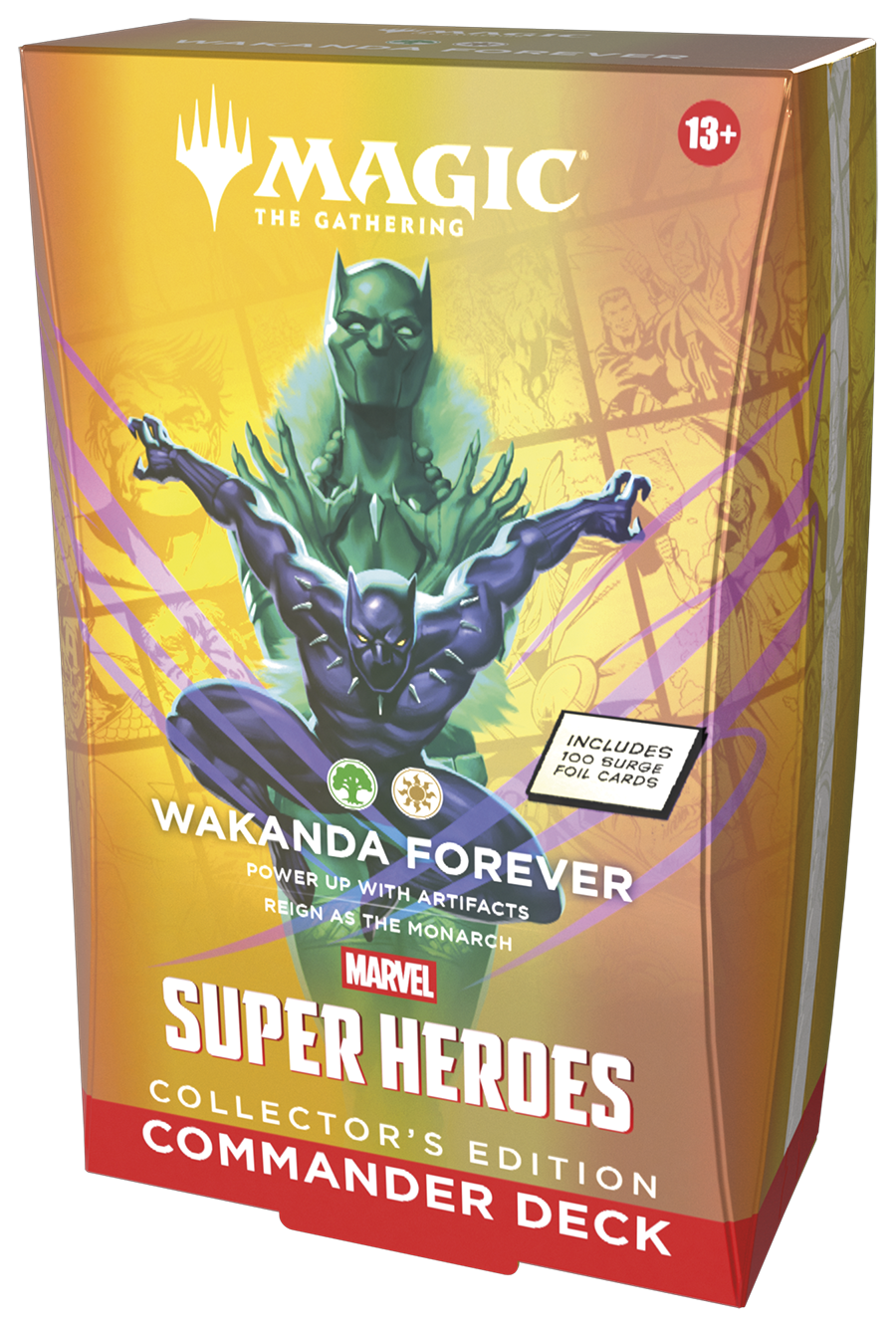 Magic: The Gathering - Universes Beyond - Marvel Super Heroes - Collector Commander Deck: Wakanda Forever