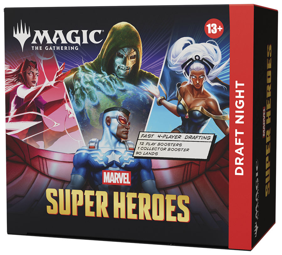 Magic: The Gathering - Universes Beyond - Marvel Super Heroes - Draft Night Box